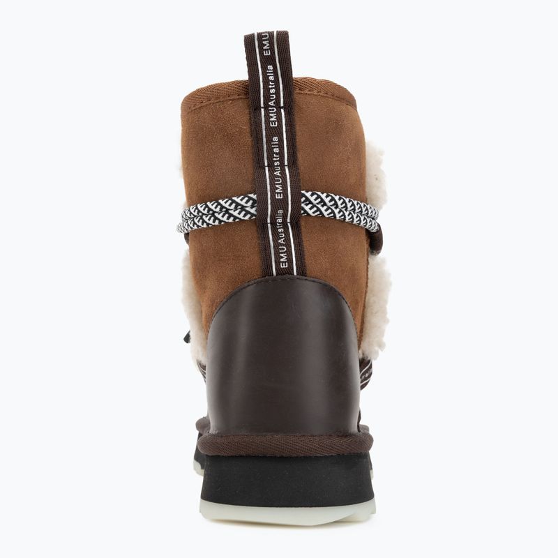 Dámske snehové topánky EMU Australia Blurred Teddy chestnut 6