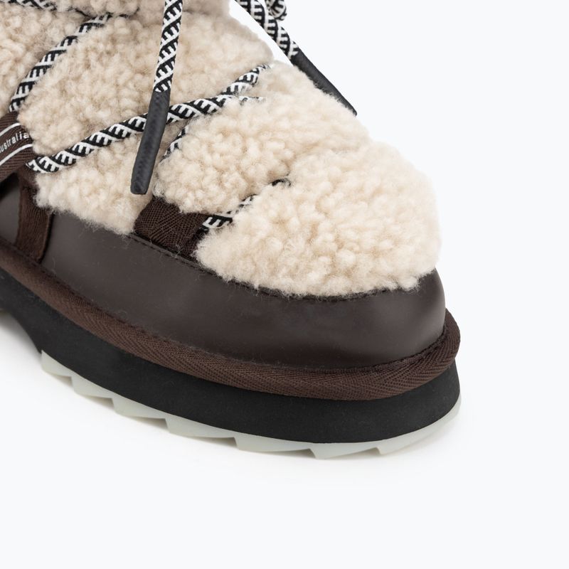 Dámske snehové topánky EMU Australia Blurred Teddy chestnut 7