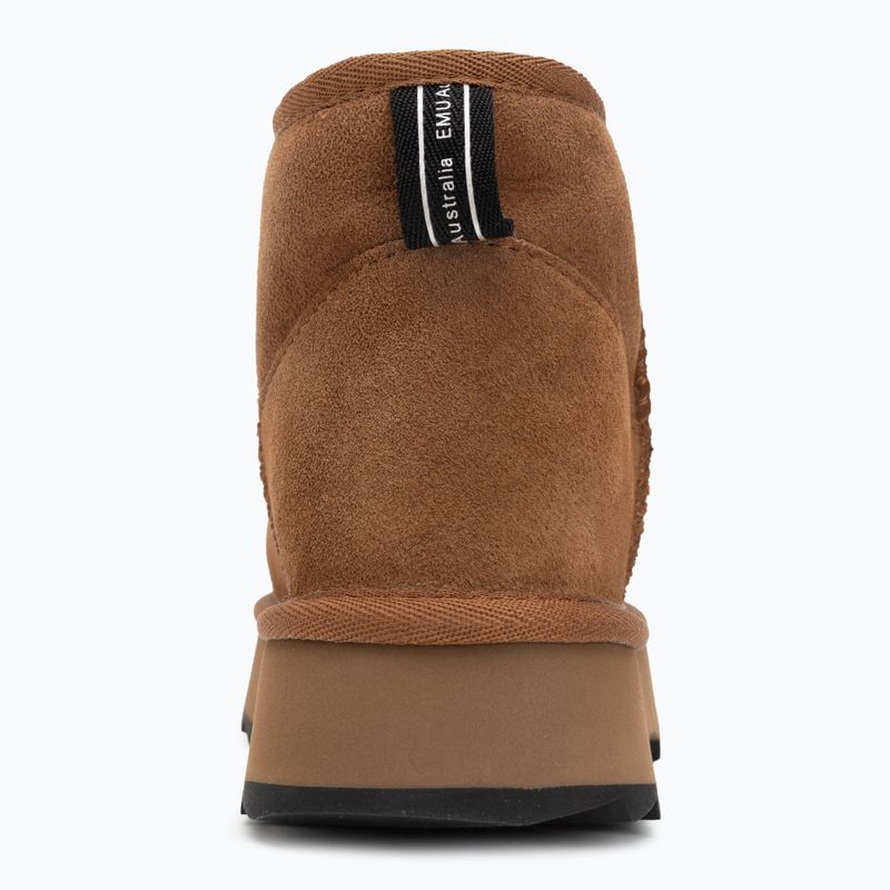 Dámske snehové topánky EMU Australia Sharky Micro Flatform chestnut/black 6