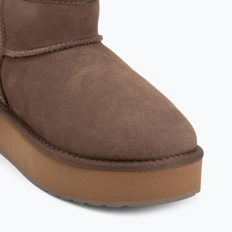 Dámske snehule EMU Australia Stinger Micro Flatform 2.0 mushroom 7