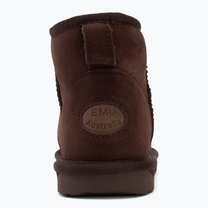 Dámske snehule EMU Australia Stinger Micro chocolate fondant 6