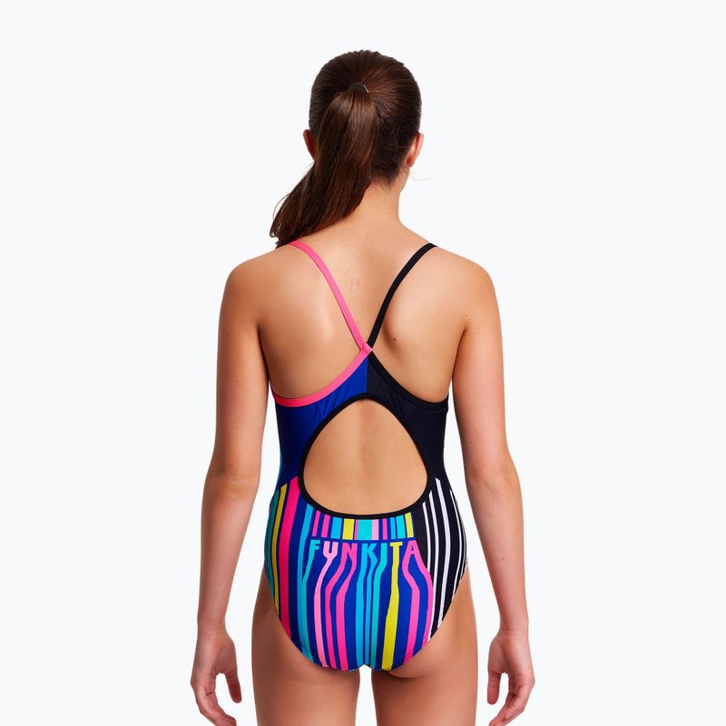 Funkita Diamond Back One Piece Detské plavky Zorse Code FS11G885 5