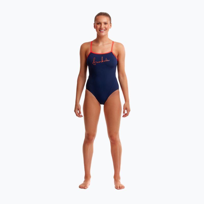 Dámske plavky Funkita Single Strap One Piece ocean fire 6