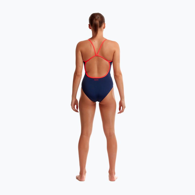 Dámske plavky Funkita Single Strap One Piece ocean fire 7