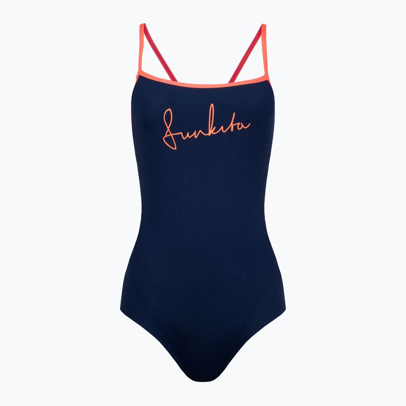 Dámske plavky Funkita Single Strap One Piece ocean fire