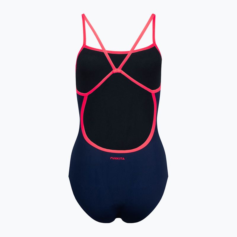 Dámske plavky Funkita Single Strap One Piece ocean fire 2