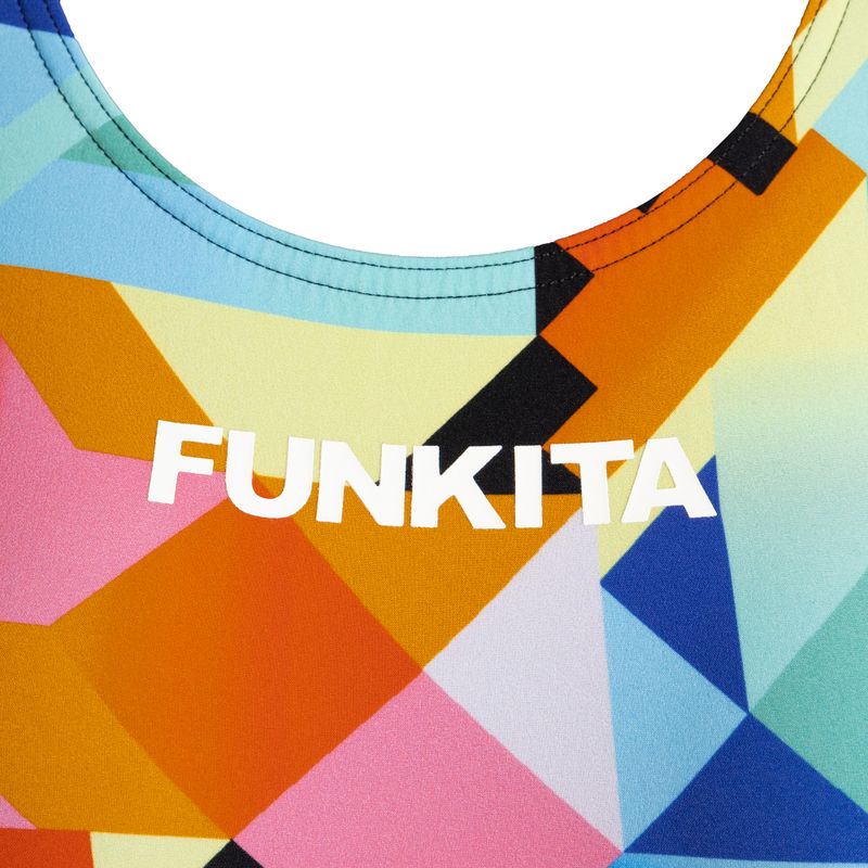 Dámske triatlonové plavky Funkita Apex Blast Free Back color burst FSP519L0220 3