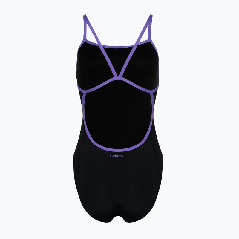 Dámske jednodielne plavky Funkita Single Strap One Piece night mare 2