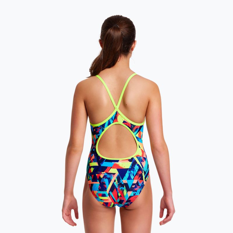 Detské jednodielne plavky Funkita Diamond back blocked bars FS11G7130908 6