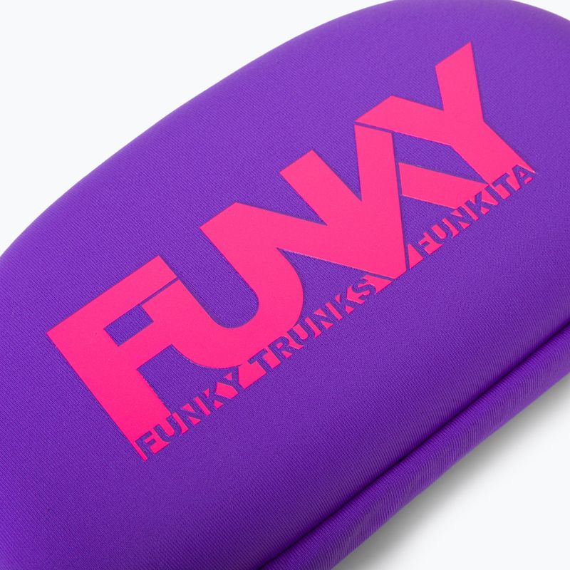 FUNKY TRUNKS Case Closed Puzdro na plavecké okuliare fialové FYG019N0220100 4