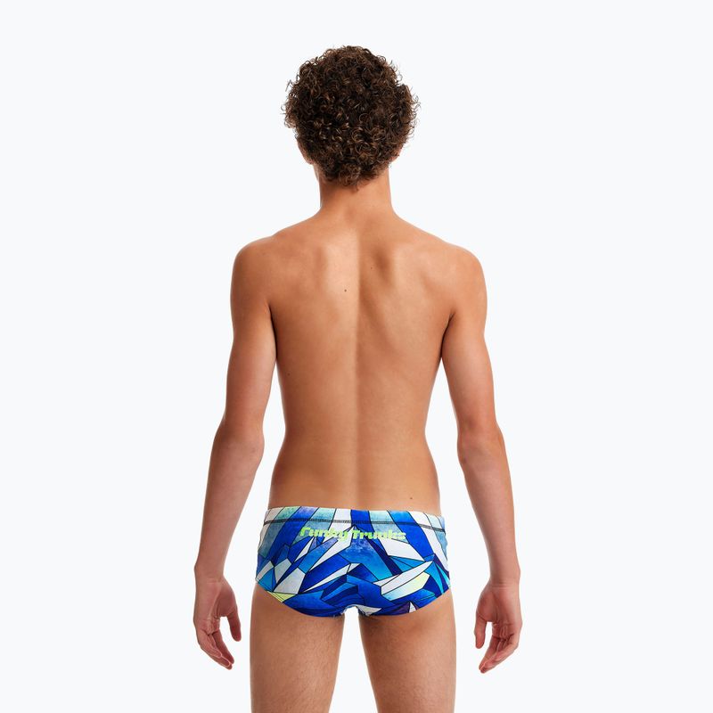 FUNKY TRUNKS Sidewinder detské plavky námornícka modrá FTS010B7131224 6