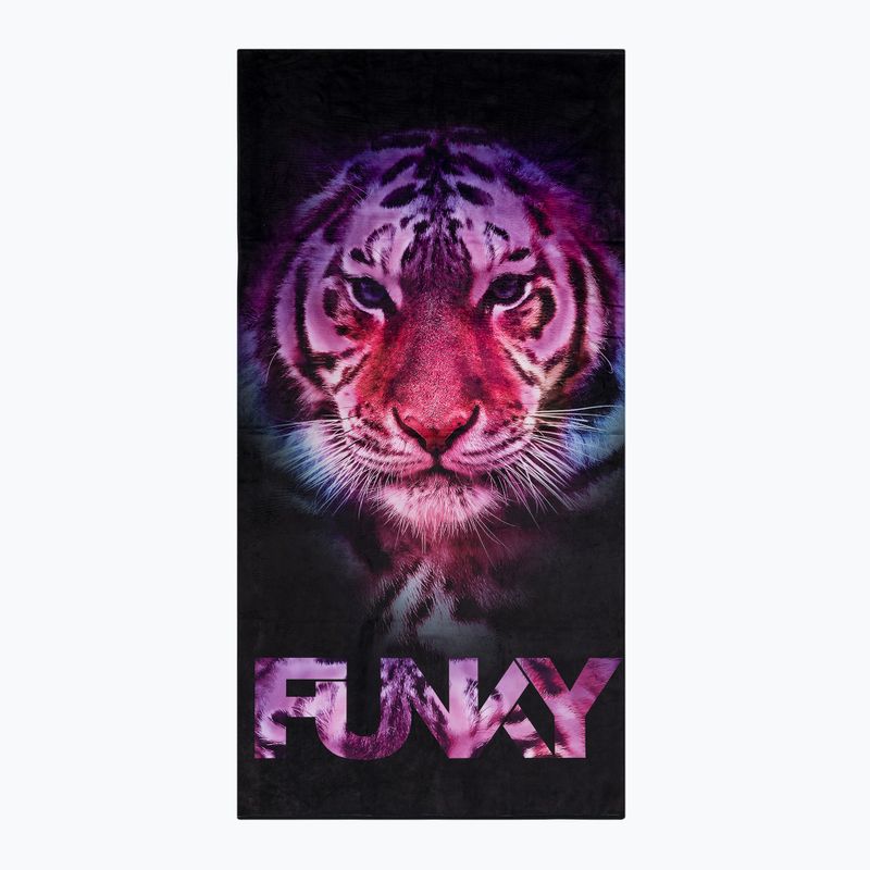 FUNKY TRUNKS Rýchloschnúci uterák Micro Mate čiernofialový FYG022N0049700