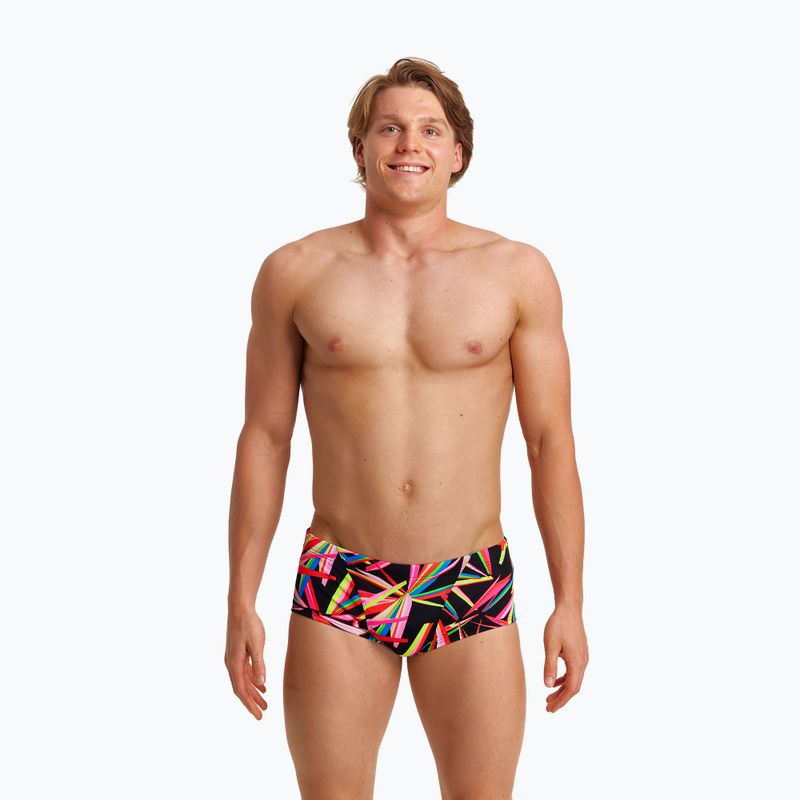 Pánske plavecké nohavice FUNKY TRUNKS Classic Trunks black and colour FT30M71387 4
