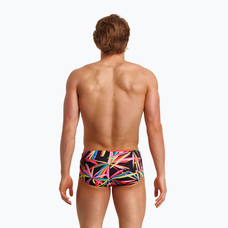 Pánske plavecké nohavice FUNKY TRUNKS Classic Trunks black and colour FT30M71387 5
