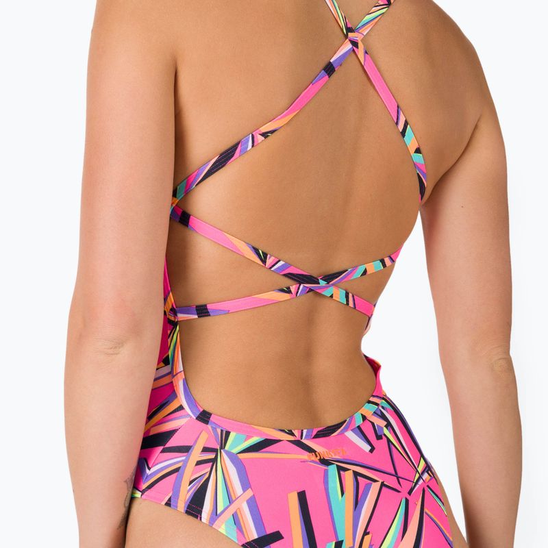 Funkita dámske jednodielne plavky Strapped In One Piece pink FS38L7138808 7