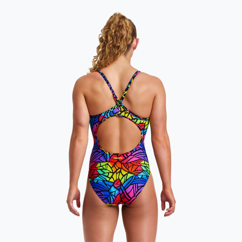 Dámske jednodielne plavky Funkita Diamond back cabbage patch FS11L7139408 6