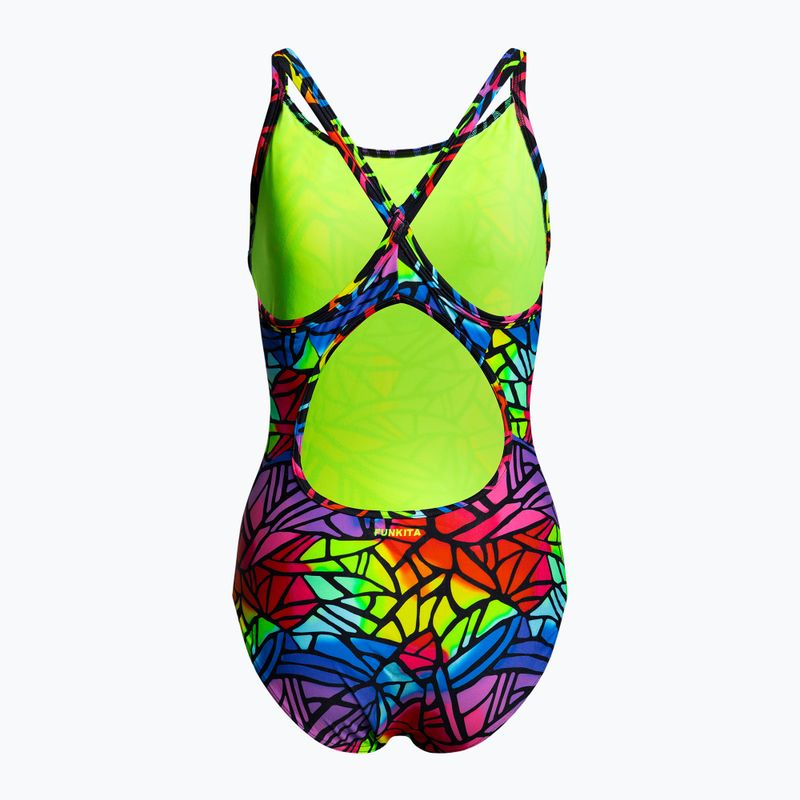 Dámske jednodielne plavky Funkita Diamond back cabbage patch FS11L7139408 2