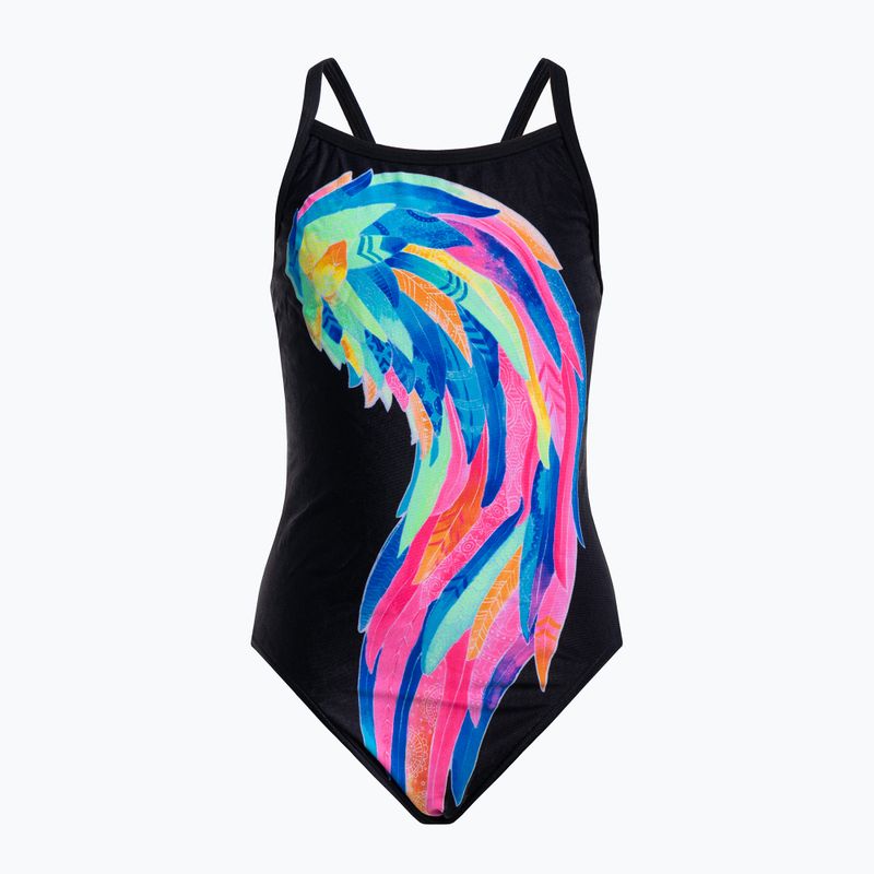 Detské plavky Funkita Eco Single Strap čierne FS16G7140508