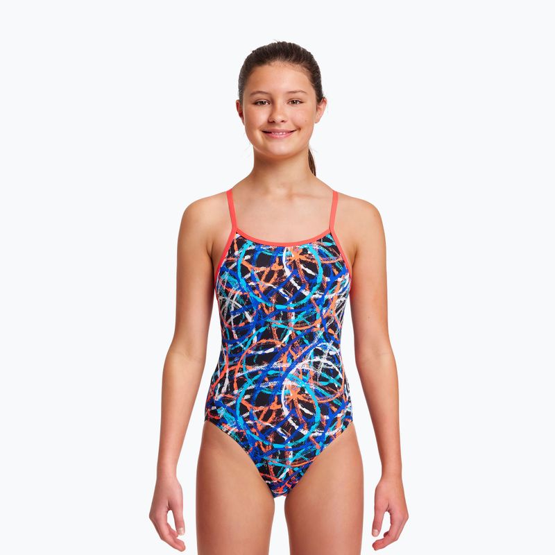 Detské jednodielne plavky Funkita Diamond Back Spin Doctor FS11G71432 4