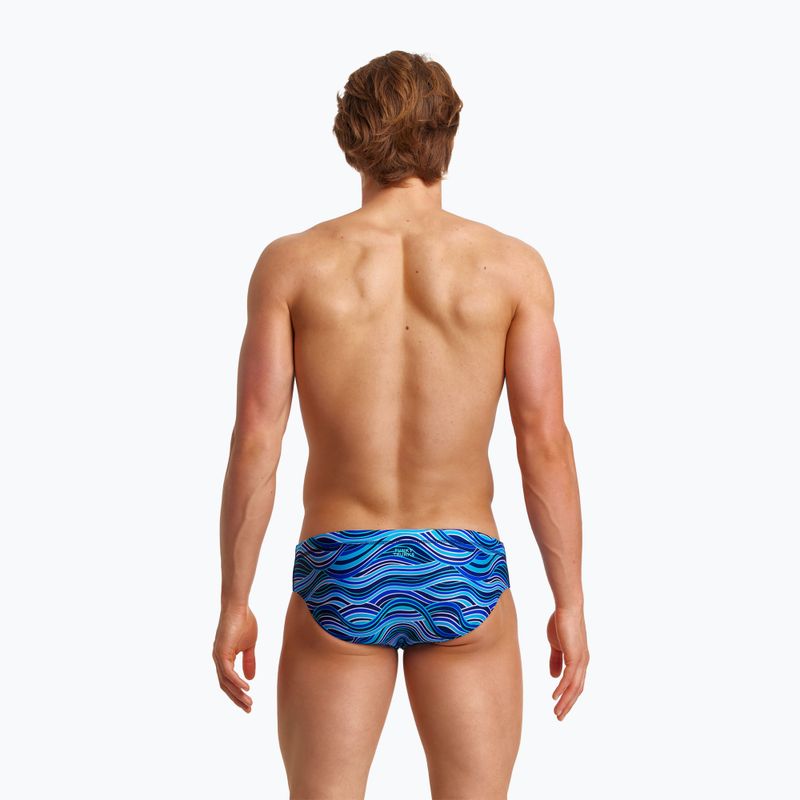 Pánske plavecké nohavice FUNKY TRUNKS Classic Briefs blue FTS006M714270S 7