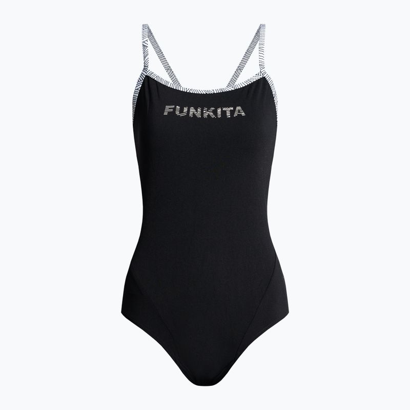 Dámske jednodielne plavky Funkita Single Strap Black FS15L71455