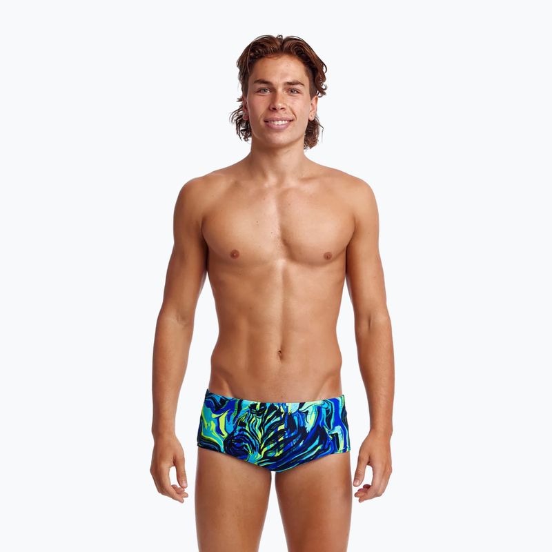 Pánske plavky Funky Trunks Sidewinder Trunks tmavomodro-modré FTS1M71476 5