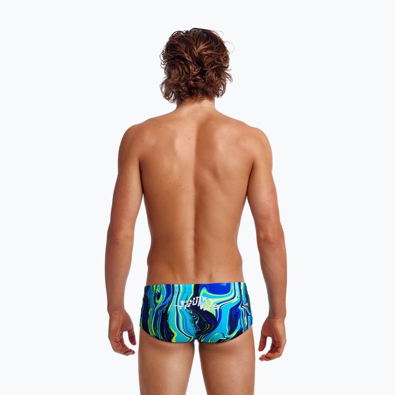 Pánske plavky Funky Trunks Sidewinder Trunks tmavomodro-modré FTS1M71476 6