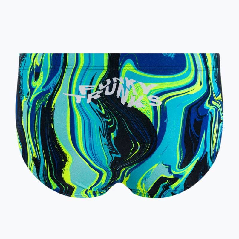 Pánske plavky Funky Trunks Sidewinder Trunks tmavomodro-modré FTS1M71476 2