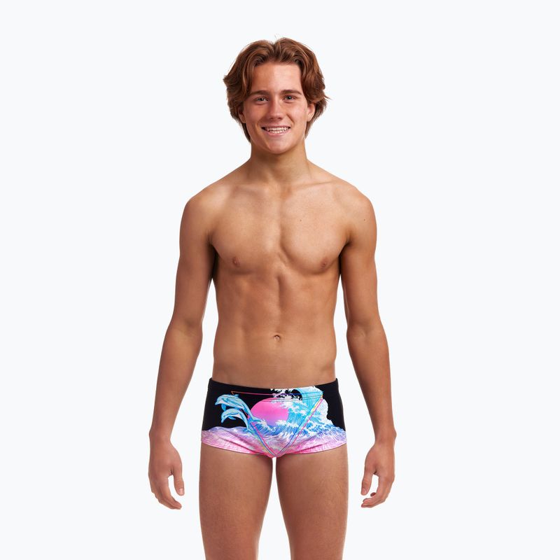 Detské plavecké nohavice Funky Trunks Sidewinder Trunks farebné plavecké boxerky FTS010B7155828 5
