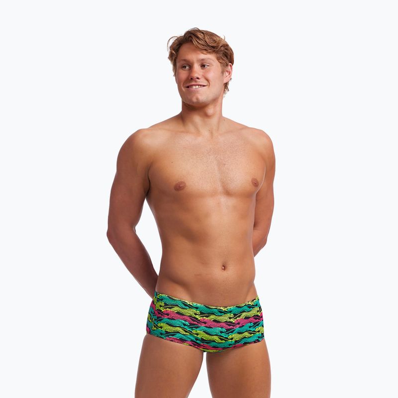 Pánske plavecké boxerky Funky Trunks Sidewinder farebné FTS015M7153330 7