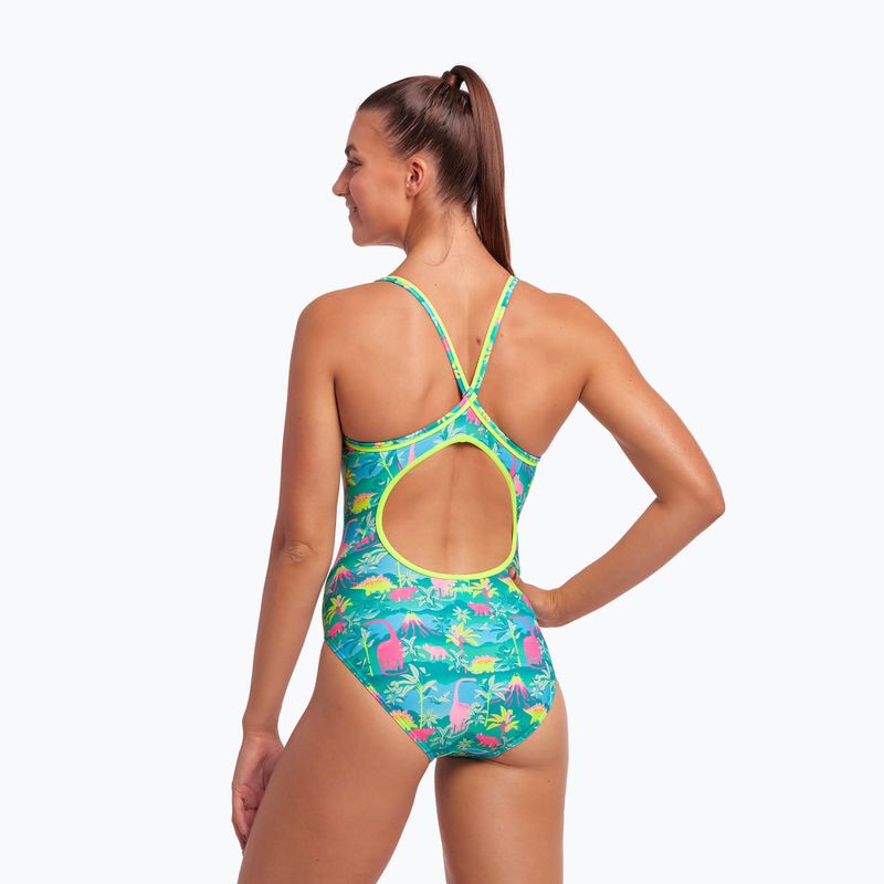 Funkita Diamond Back One Piece Dámske plavky Green FS11L7153408 5