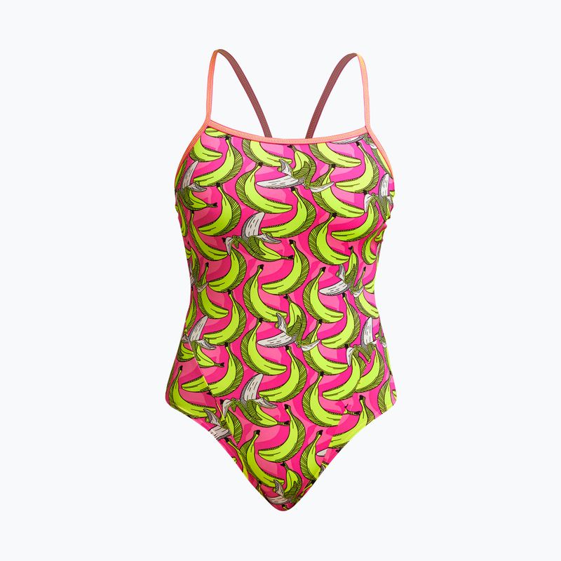 Dámske jednodielne plavky Funkita Single Strap Pink FS15L7154216