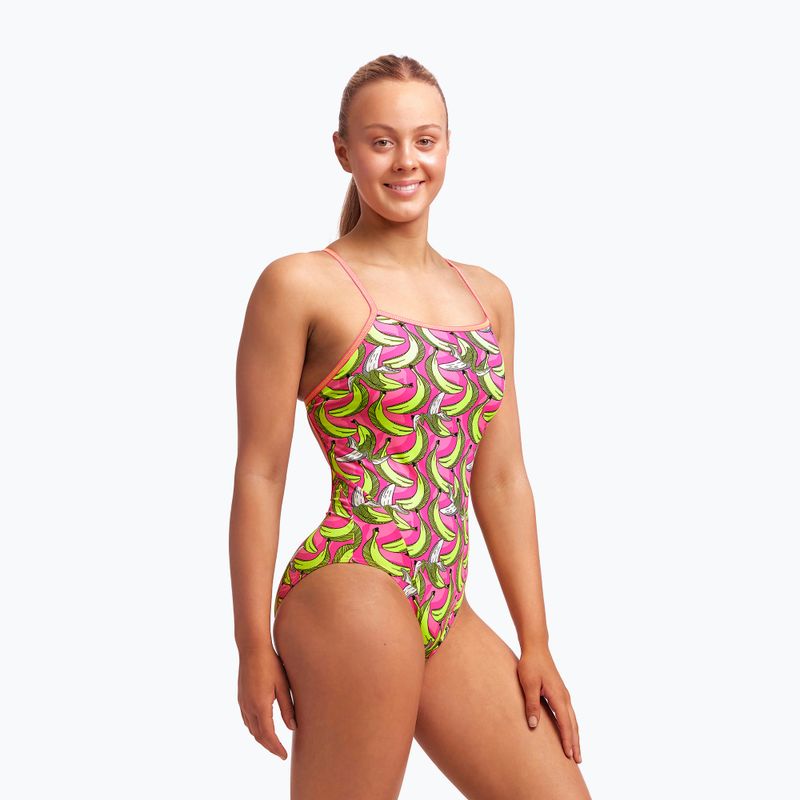 Dámske jednodielne plavky Funkita Single Strap Pink FS15L7154216 3