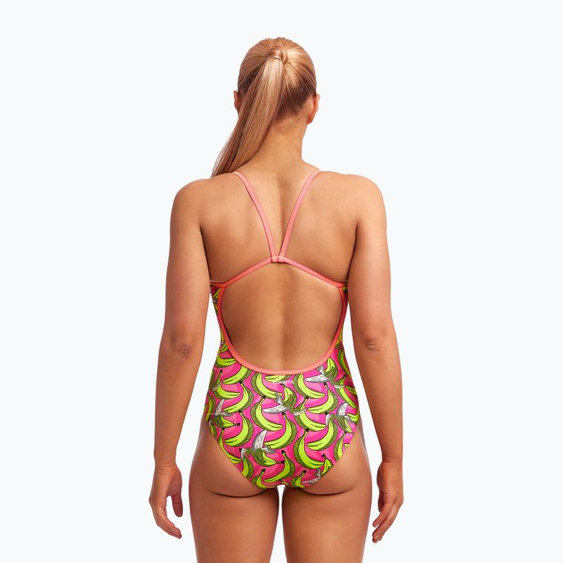 Dámske jednodielne plavky Funkita Single Strap Pink FS15L7154216 4