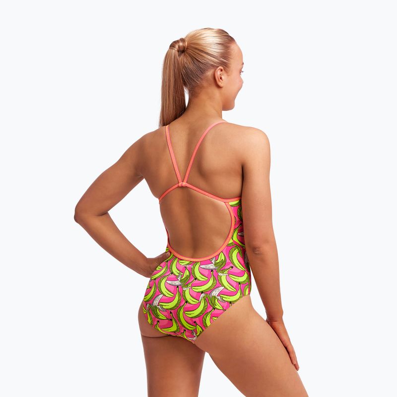 Dámske jednodielne plavky Funkita Single Strap Pink FS15L7154216 5