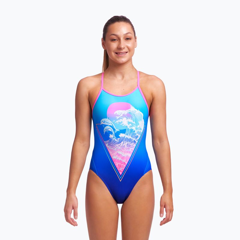 Funkita Detské jednodielne plavky Diamond Back Blue FS11G7155714 2