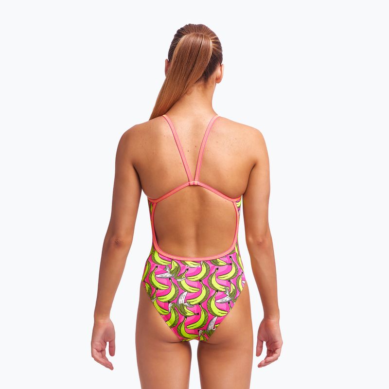Funkita Jednodielne detské plavky s jedným ramienkom Ružová FS16G7154214 4