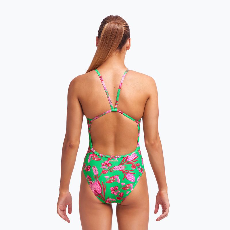Funkita Jednodielne detské plavky s jedným ramienkom Zelená FS16G7154914 4