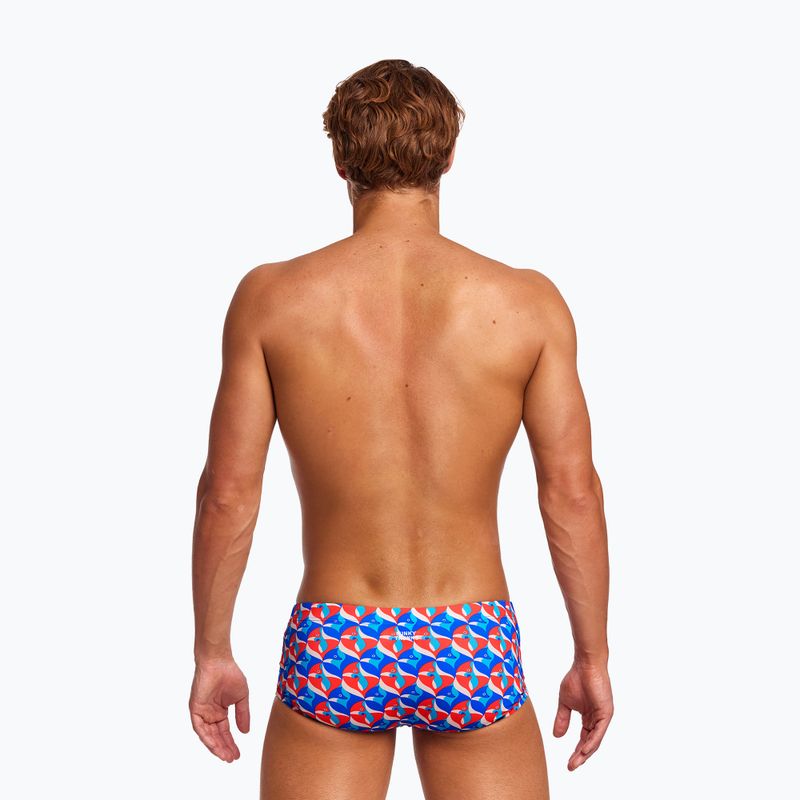 Pánske plavecké boxerky Funky Trunks Classic Trunks out foxed 7
