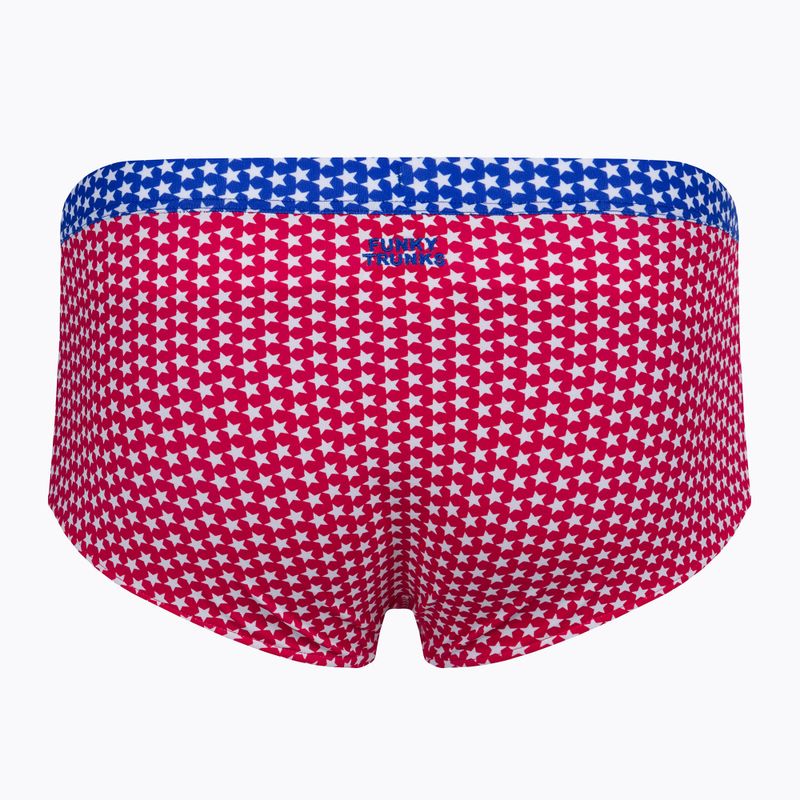 Pánske plavecké boxerky Funky Trunks Sidewinder star power 2