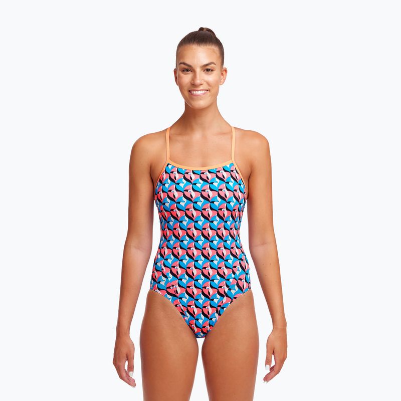 Funkita dámske jednodielne plavky Single Strap One Piece fox run 2