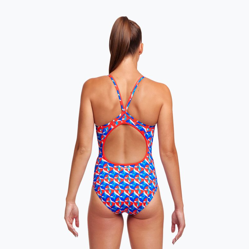 Dámske jednodielne plavky Funkita Diamond Back One Piece out foxed 4