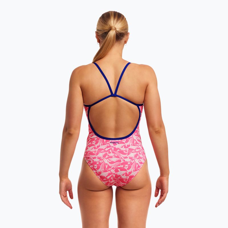 Dámske plavky Funkita Single Strap One Piece beached bae 4