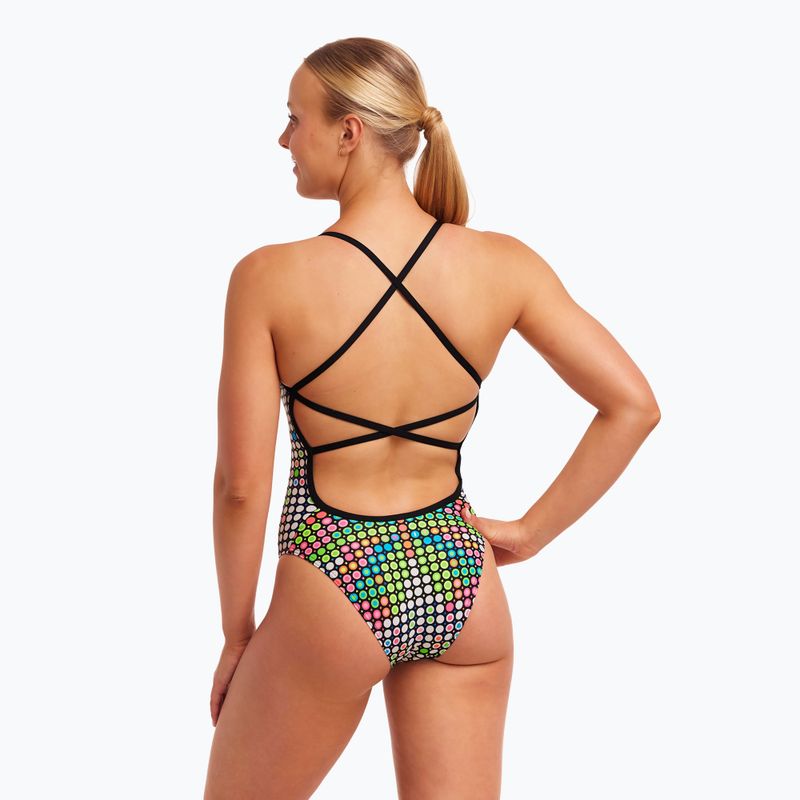 Funkita dámske jednodielne plavky Strapped In One Piece snow flyer 3