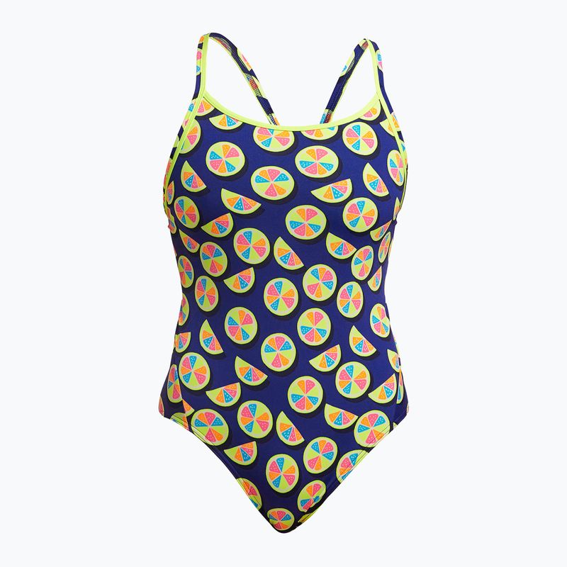 Dámske jednodielne plavky Funkita Diamond Back One Piece you lemon