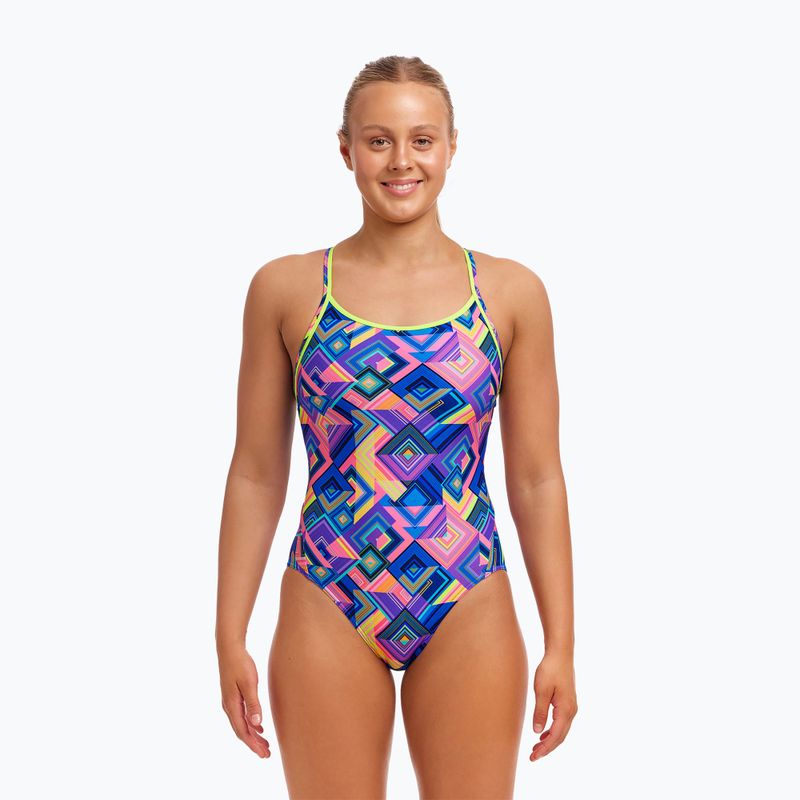 Dámske jednodielne plavky Funkita Diamond Back One Piece be square 2