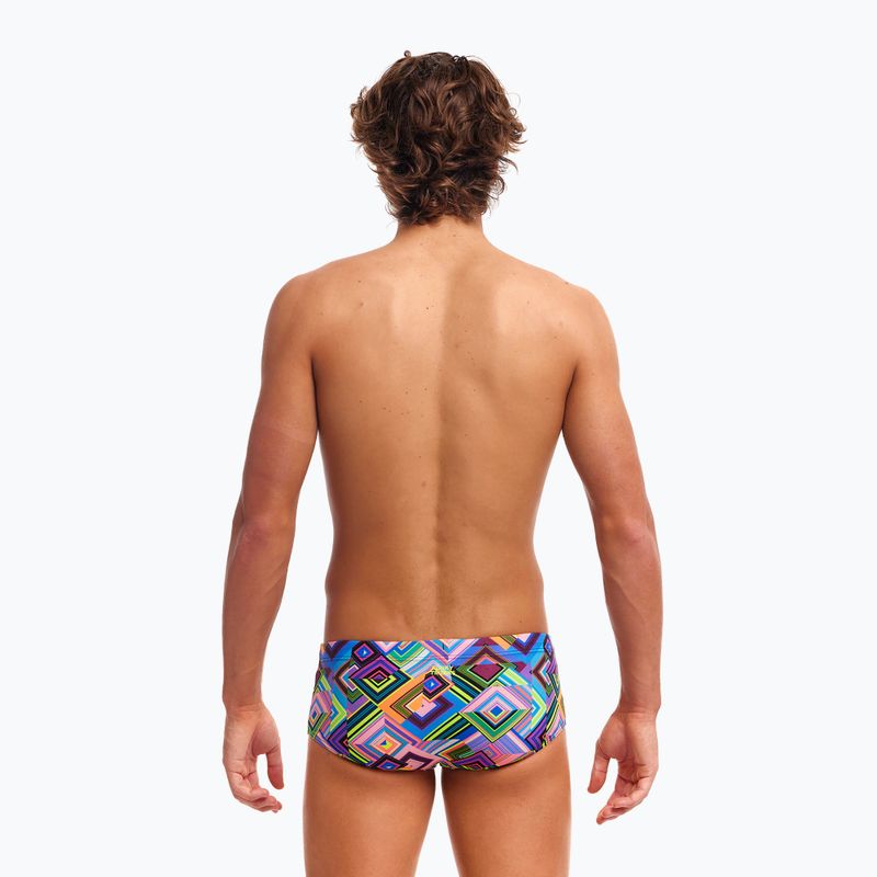 Pánske plavecké boxerky Funky Trunks Sidewinder boxanne 3