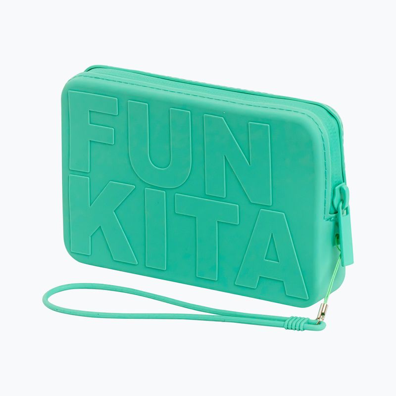 Kozmetická taška Funkita Catch Up Clutch Bag mätová 2