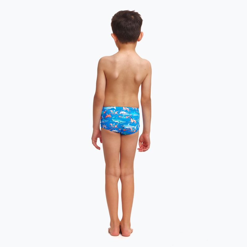 Detské plávacie boxerky Funky Trunks Printed Trunks fin swimming 3