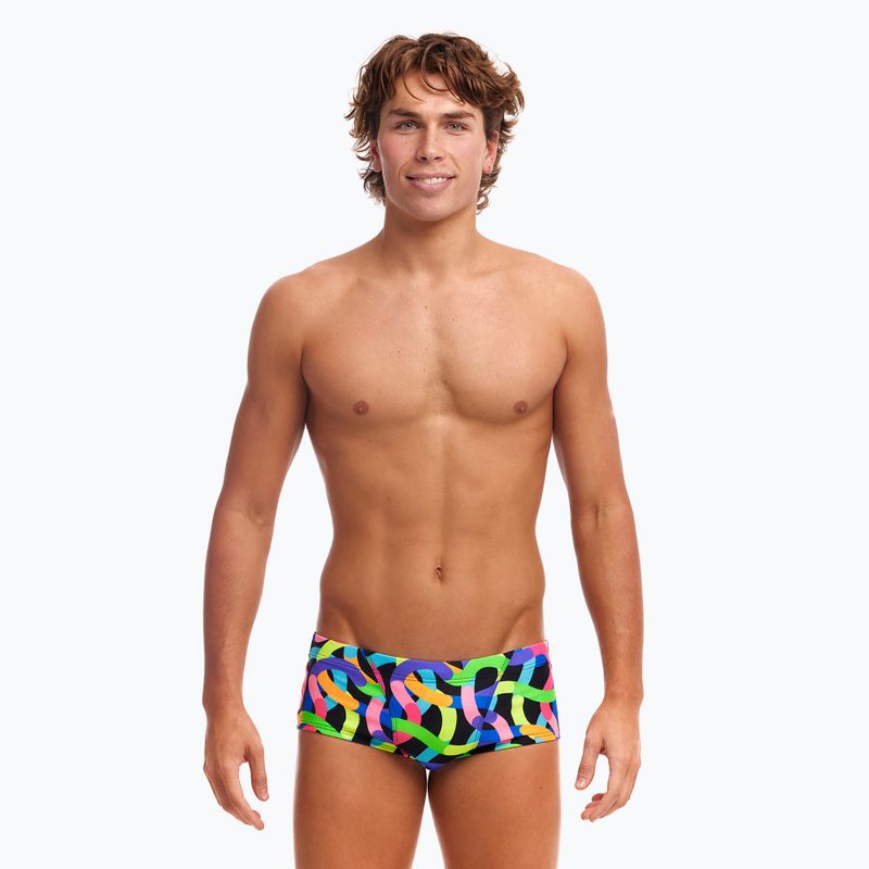 Pánske plavecké boxerky Funky Trunks Classic Trunks got worms 2